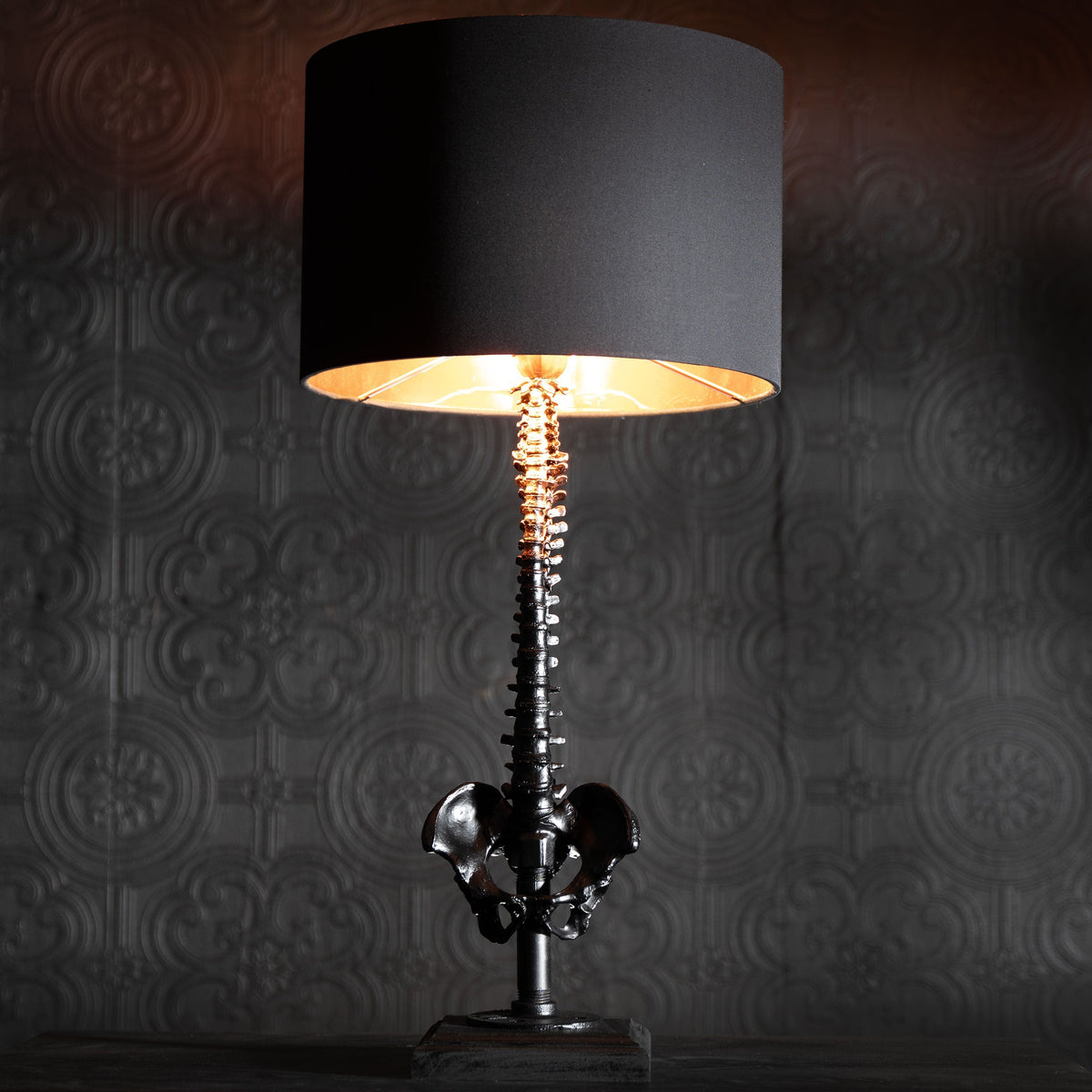 The Black Spine Lamp by The Blackened Teeth